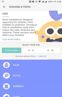 Приложение для медитации Headspace meditation на Андроид