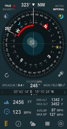 Compass 54 на Андроид