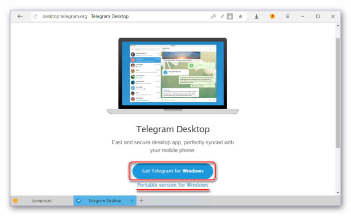Get Telegram for Windows